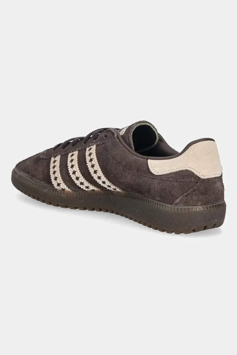 sneakers in camoscio BRMD Marrone miniatura 3