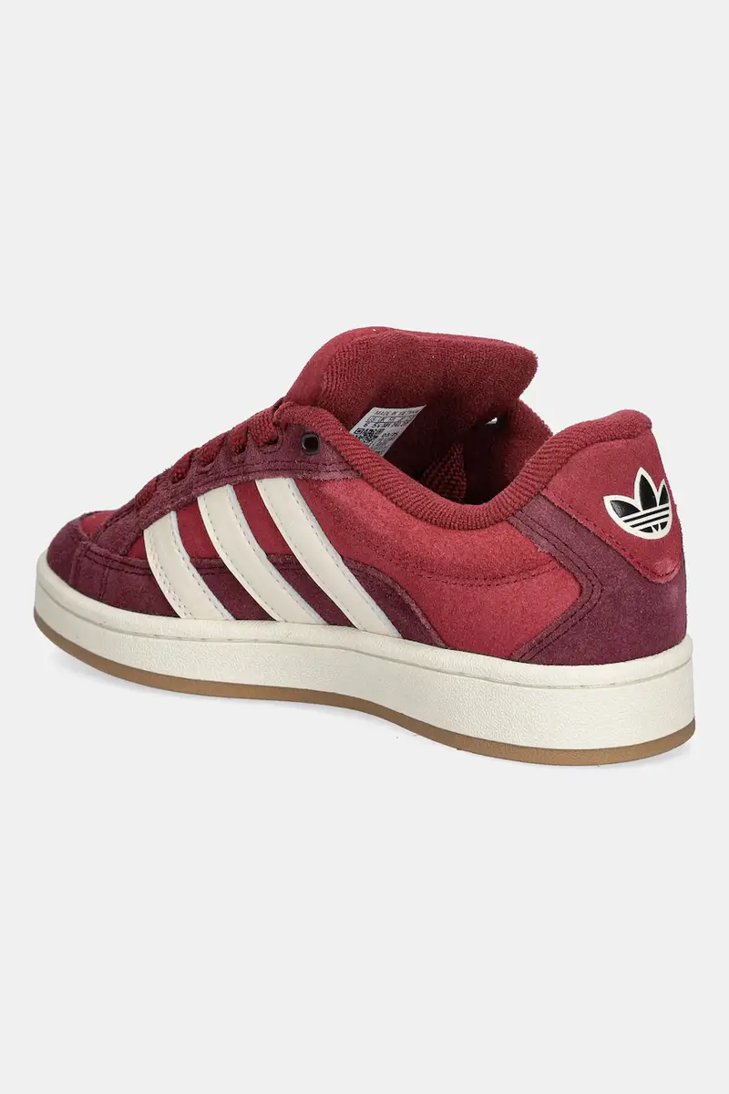 sneakers in camoscio Campus 00S Beta colore granata JQ8368 miniatura 3