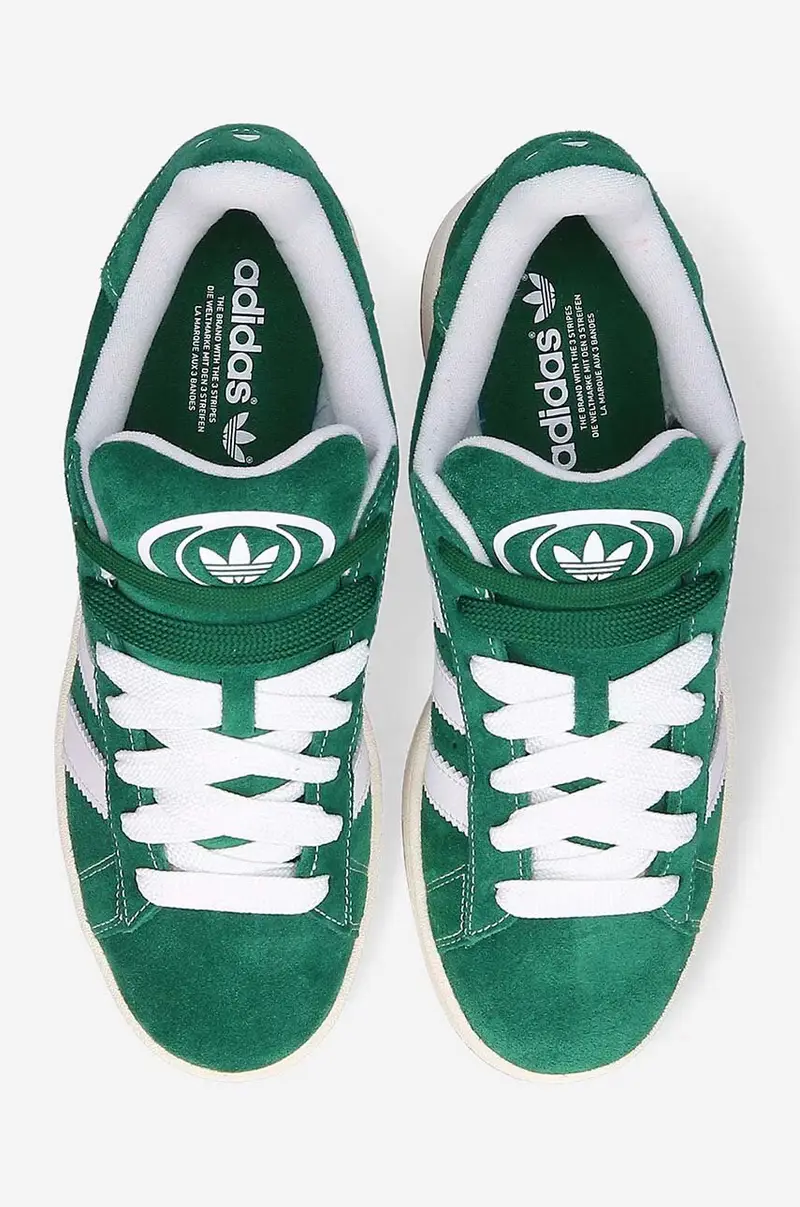 sneakers in camoscio Campus 00s Campus0s H03472 Verde miniatura 4