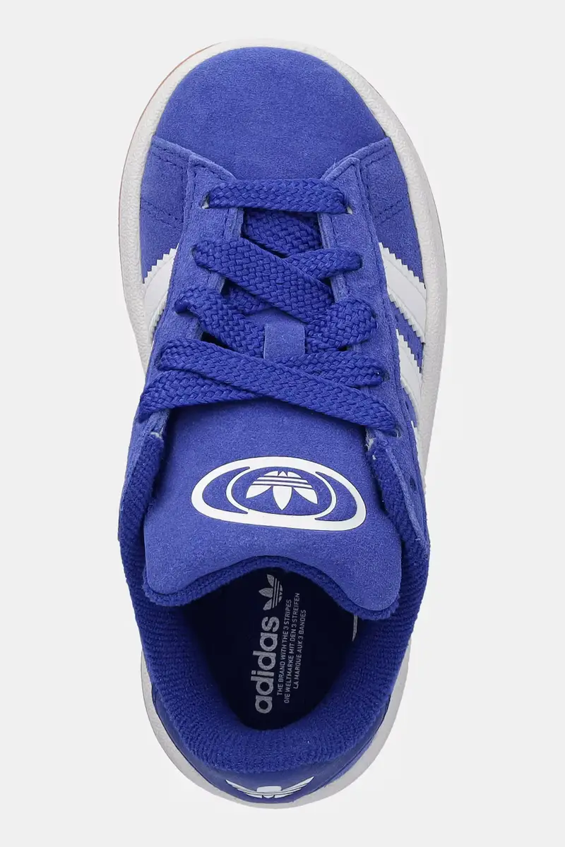 sneakers in camoscio CAMPUS 00s colore blu JR5786 miniatura 4