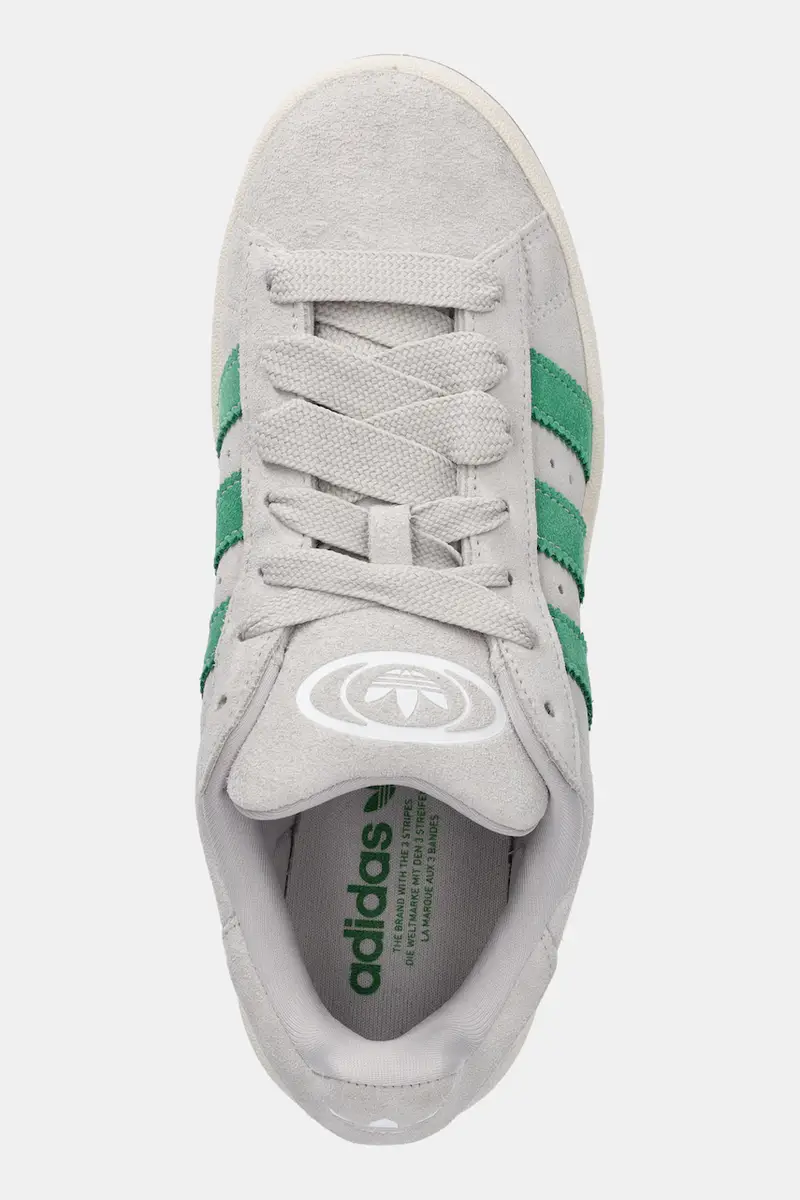 sneakers in camoscio Campus 00s colore grigio JI3167 miniatura 4