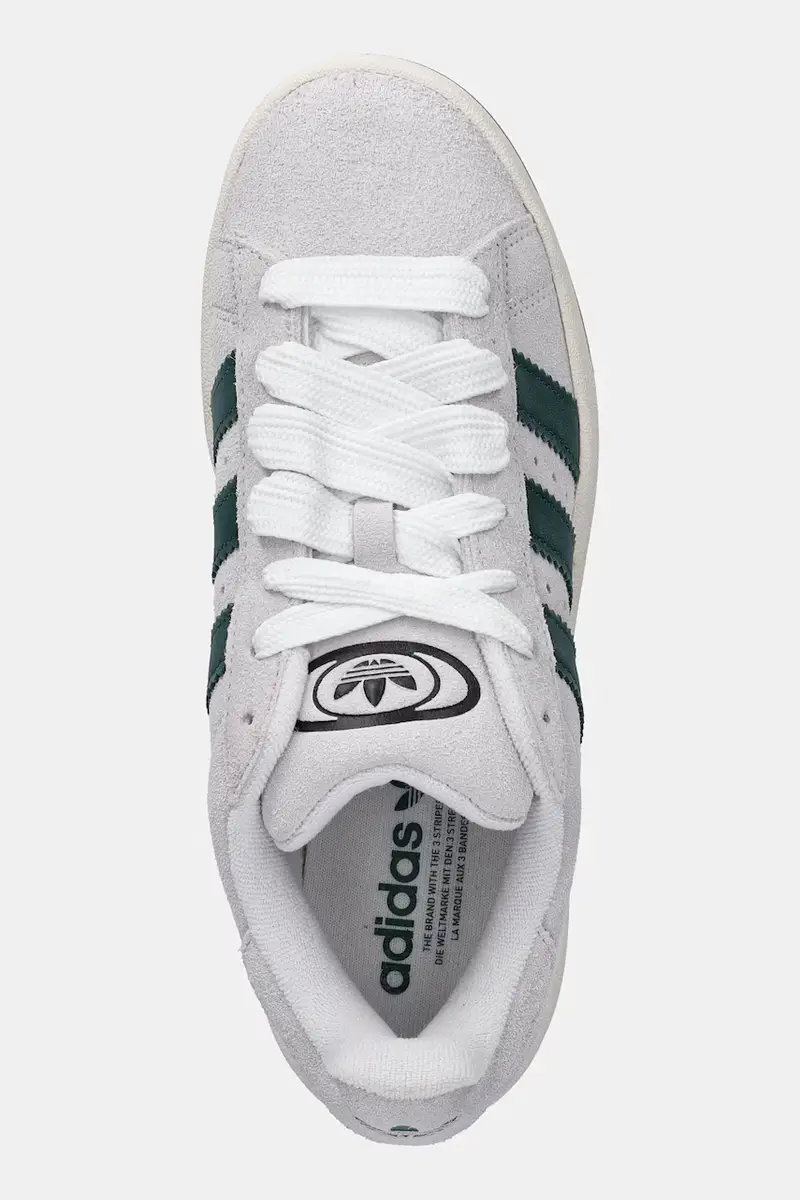 sneakers in camoscio Campus 00S colore grigio JR1647 miniatura 4