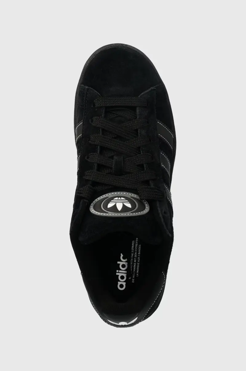 sneakers in camoscio Campus 00s colore nero IF8768 miniatura 4