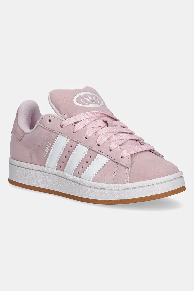 sneakers in camoscio CAMPUS 00s colore rosa JH7840