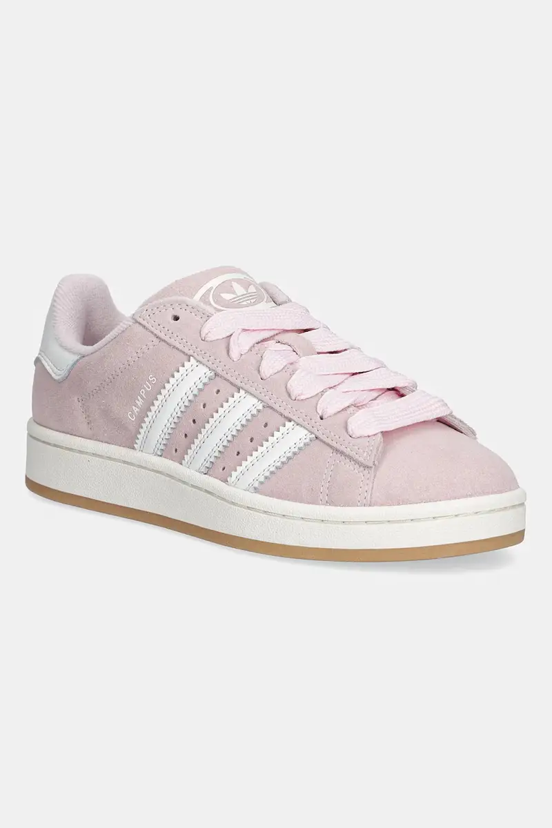 sneakers in camoscio Campus 00S colore rosa JQ5751