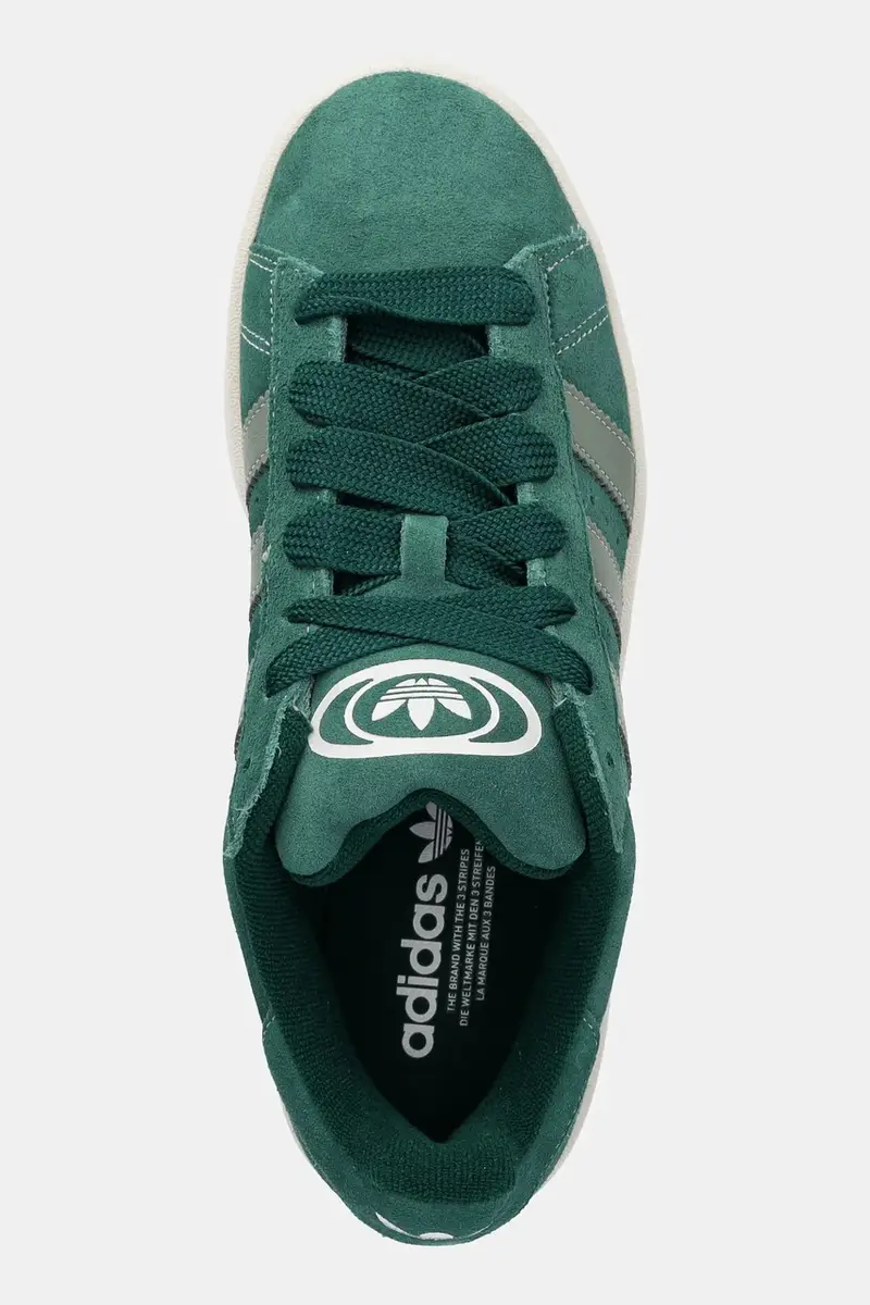 sneakers in camoscio Campus 00s colore verde JH8794 miniatura 4