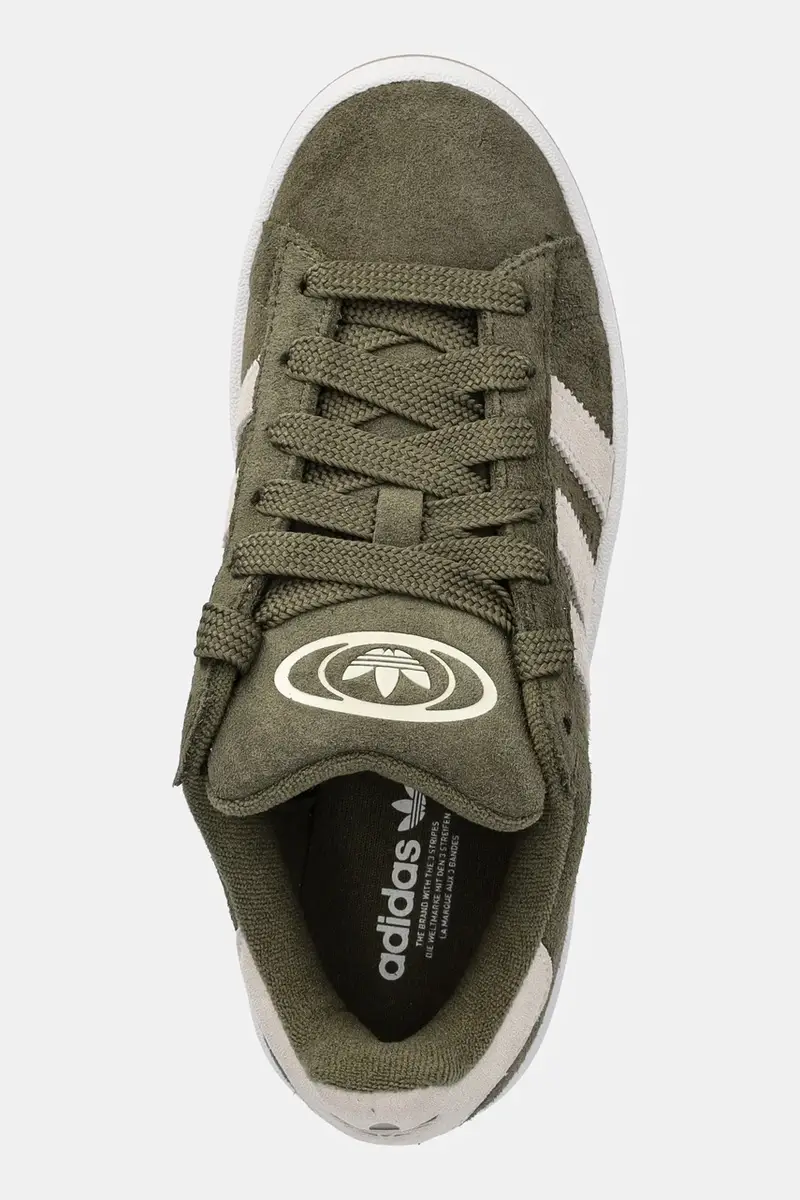 sneakers in camoscio CAMPUS 00s colore verde JR6172 miniatura 4