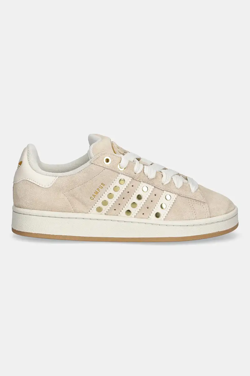 sneakers in camoscio Campus 00s donna colore beige JQ8337 miniatura 2