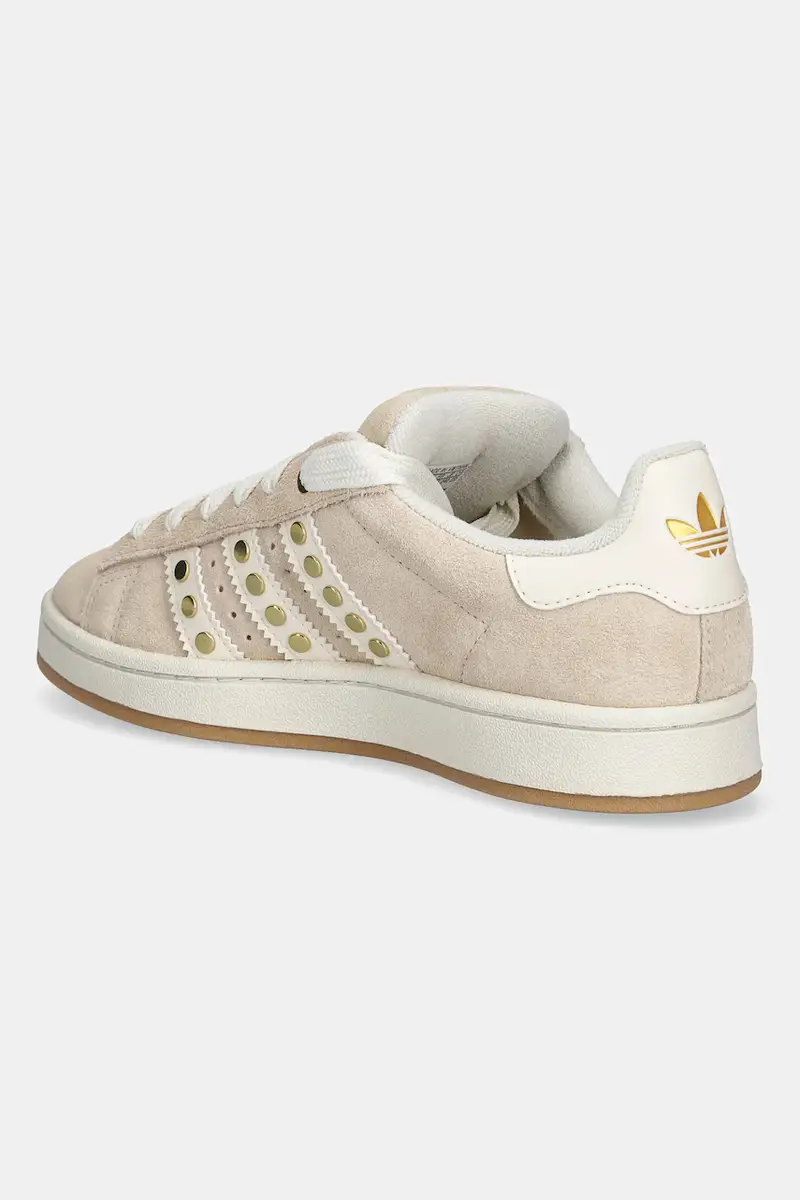 sneakers in camoscio Campus 00s donna colore beige JQ8337 miniatura 3
