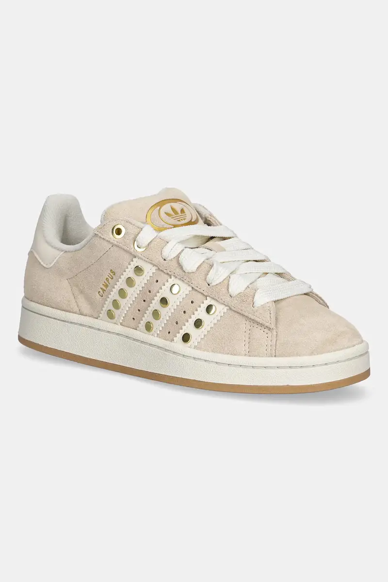 sneakers in camoscio Campus 00s donna colore beige JQ8337