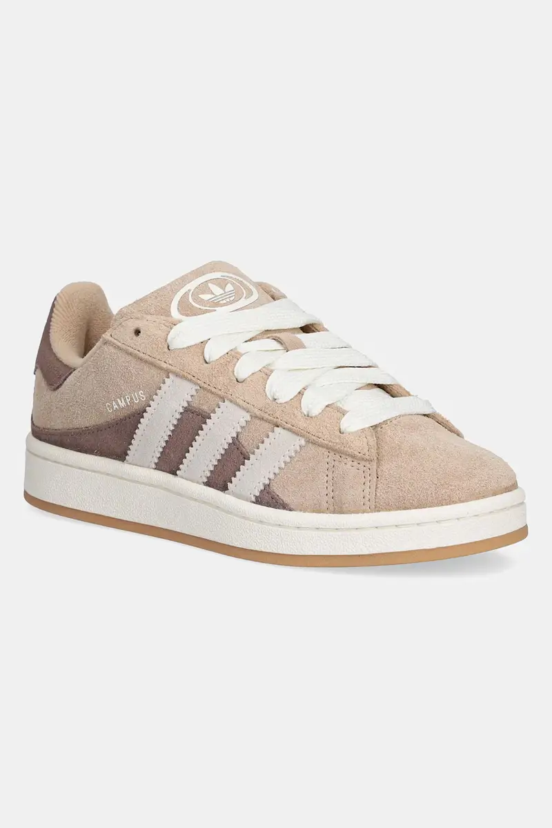 sneakers in camoscio Campus 00S Twist donna colore beige JR5752