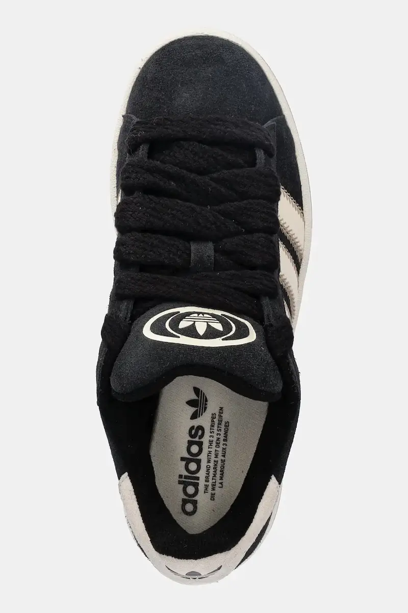 sneakers in camoscio Campus 00S W donna colore nero JQ5806 miniatura 4