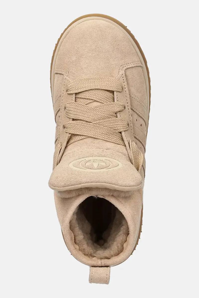 sneakers in camoscio Campus 00s WTR MD donna colore beige JR3735 miniatura 4