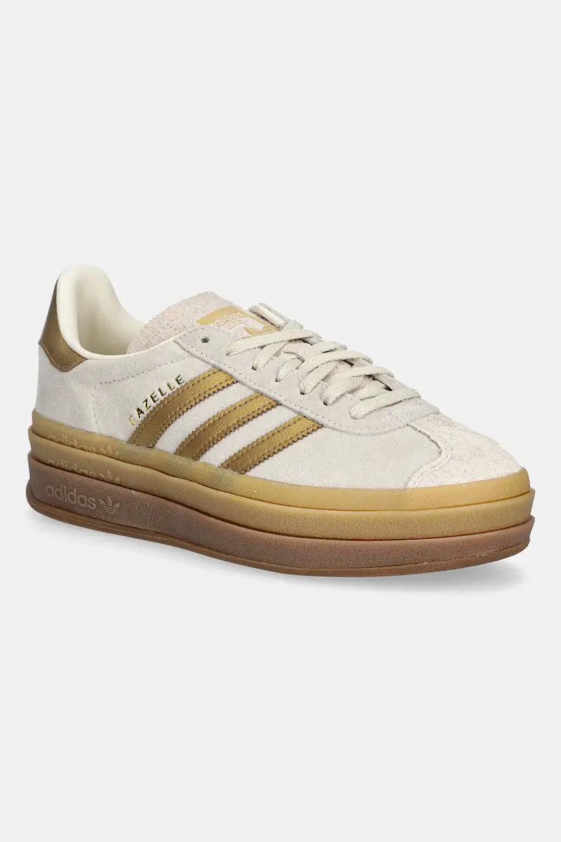 sneakers in camoscio Gazelle Bold Beige