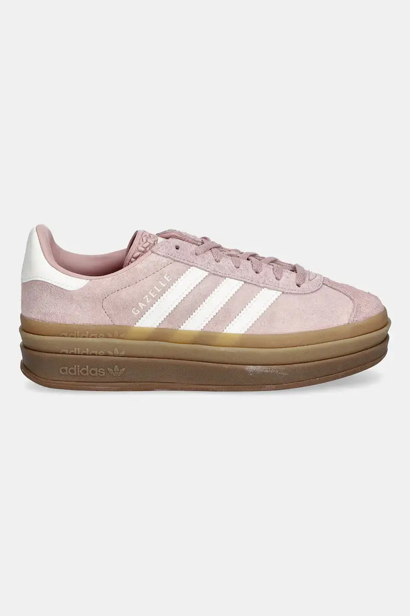 sneakers in camoscio Gazelle Bold W donna colore rosa JS3903 miniatura 2