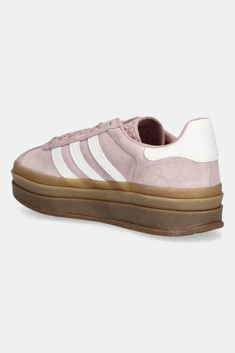 sneakers in camoscio Gazelle Bold W donna colore rosa JS3903 miniatura 3