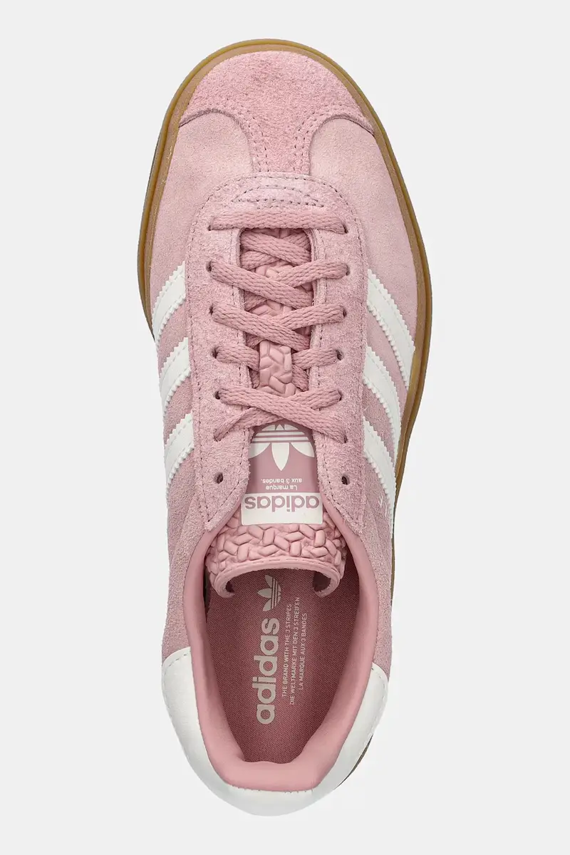 sneakers in camoscio Gazelle Bold W donna colore rosa JS3903 miniatura 4