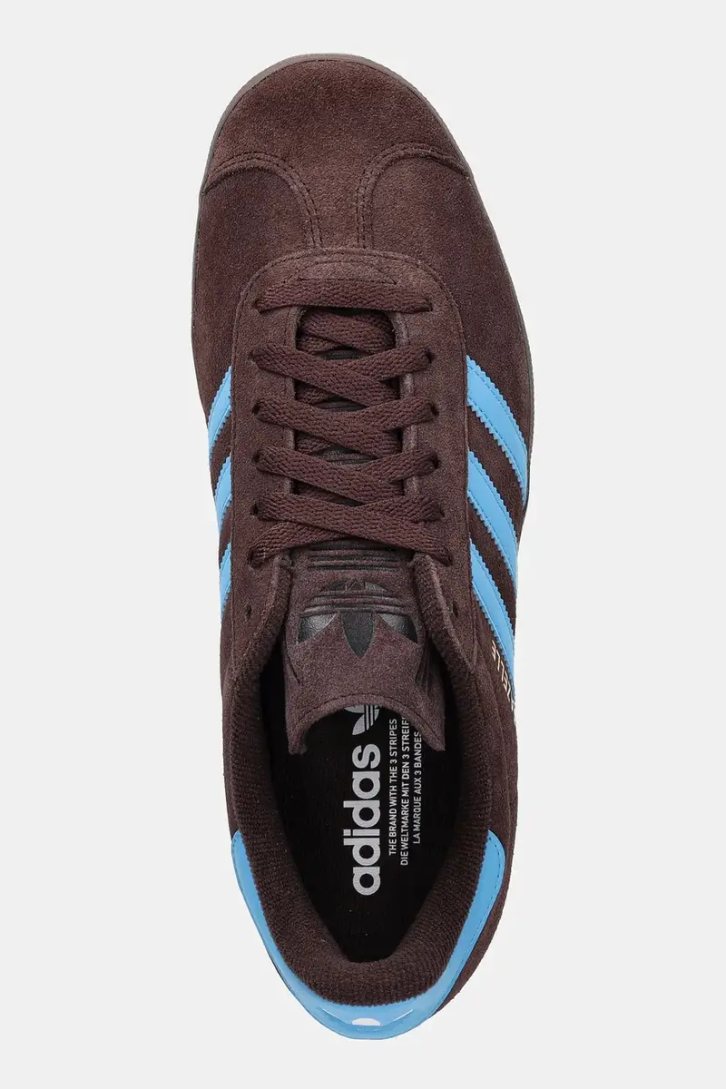 sneakers in camoscio Gazelle colore marrone JH5392 miniatura 4