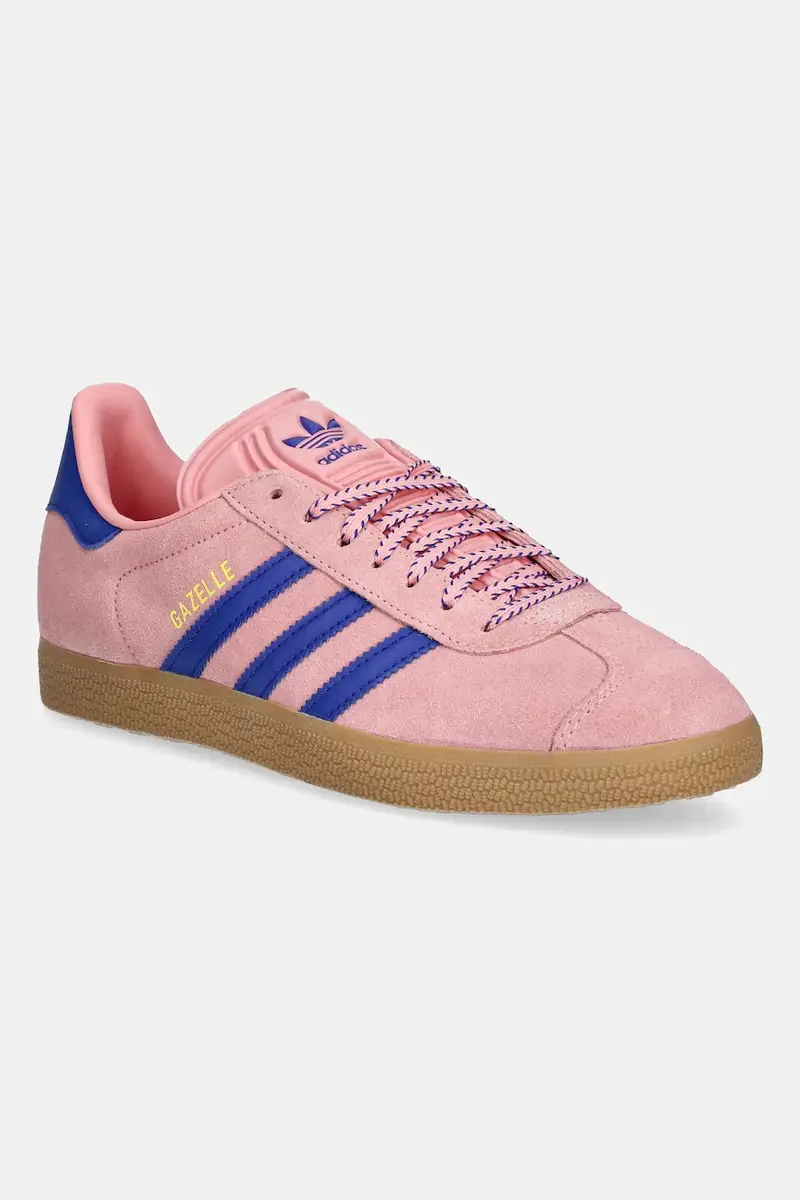 sneakers in camoscio Gazelle colore rosa JH7213