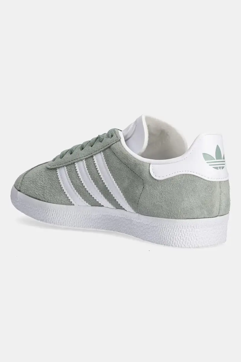 sneakers in camoscio Gazelle colore verde JH5384 miniatura 4