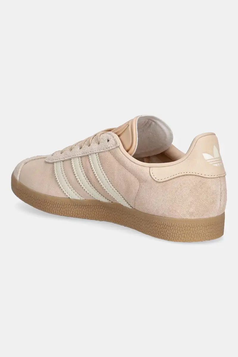 sneakers in camoscio Gazelle donna colore beige JS1384 miniatura 3