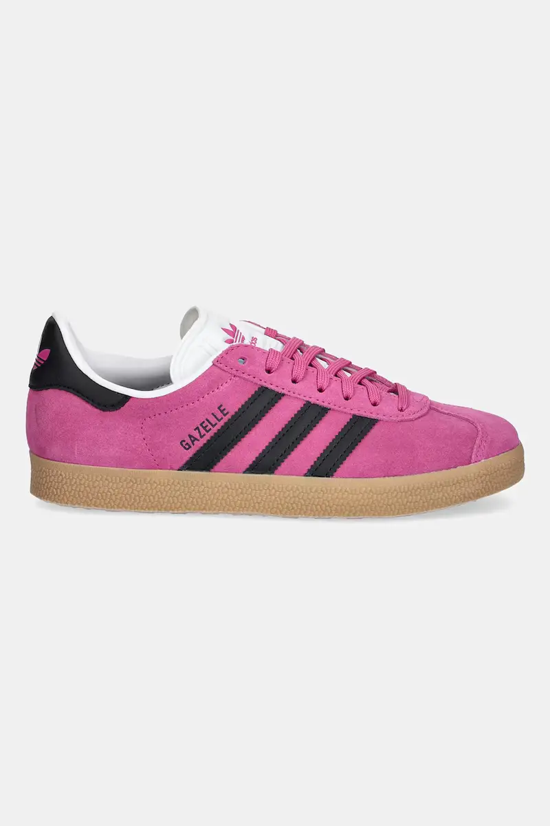 sneakers in camoscio Gazelle donna colore rosa JS1382 miniatura 2