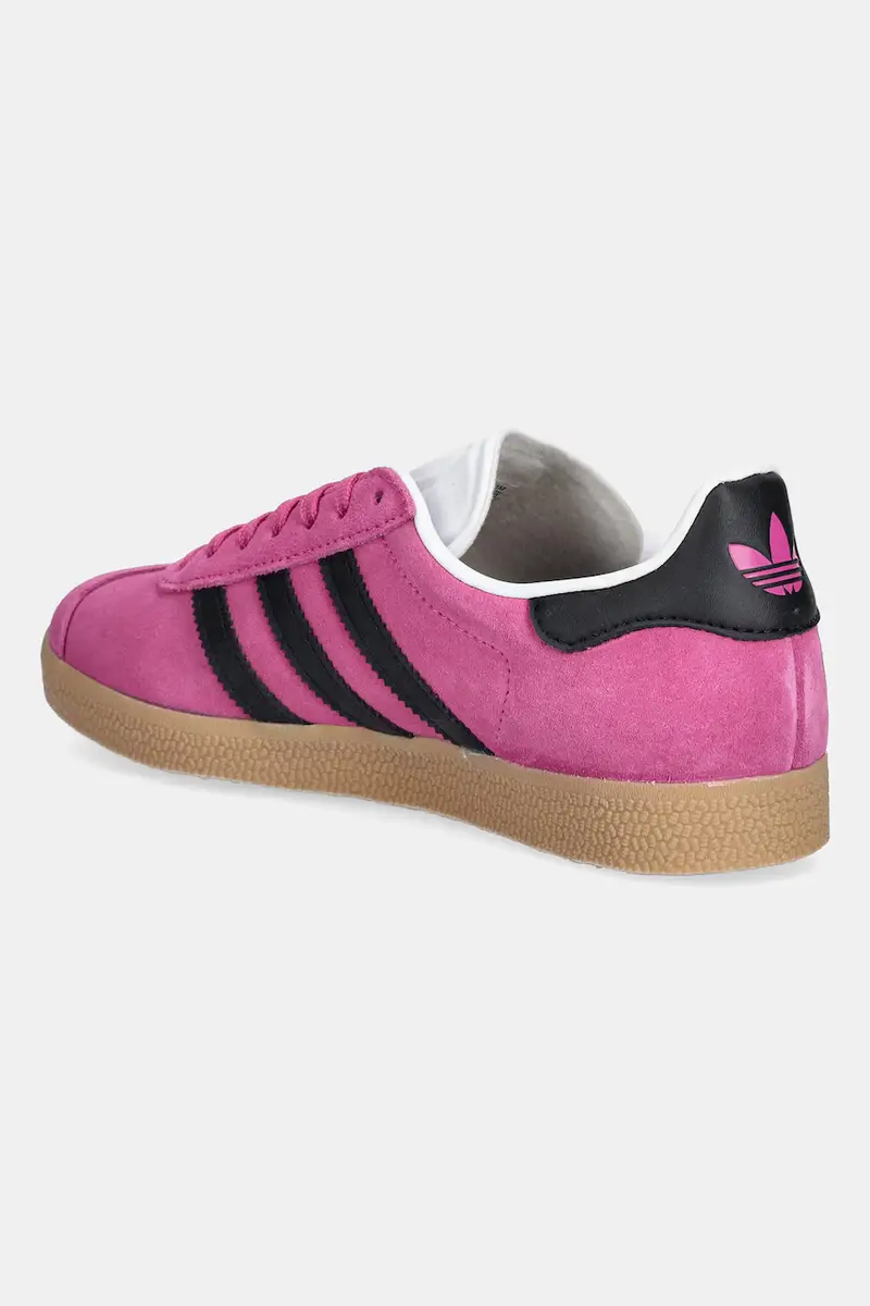 sneakers in camoscio Gazelle donna colore rosa JS1382 miniatura 3