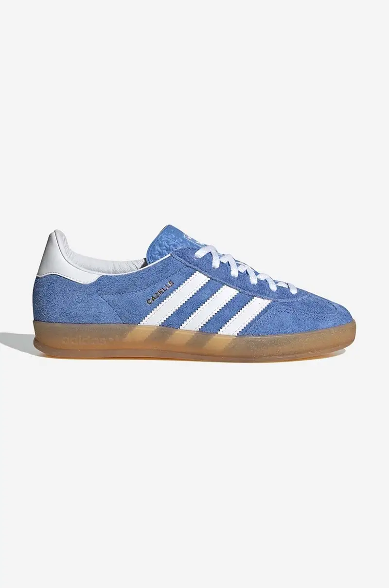 sneakers in camoscio Gazelle Indoor Blu