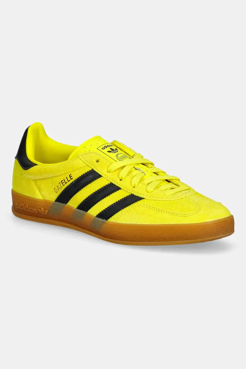sneakers in camoscio Gazelle Indoor colore giallo JR6303