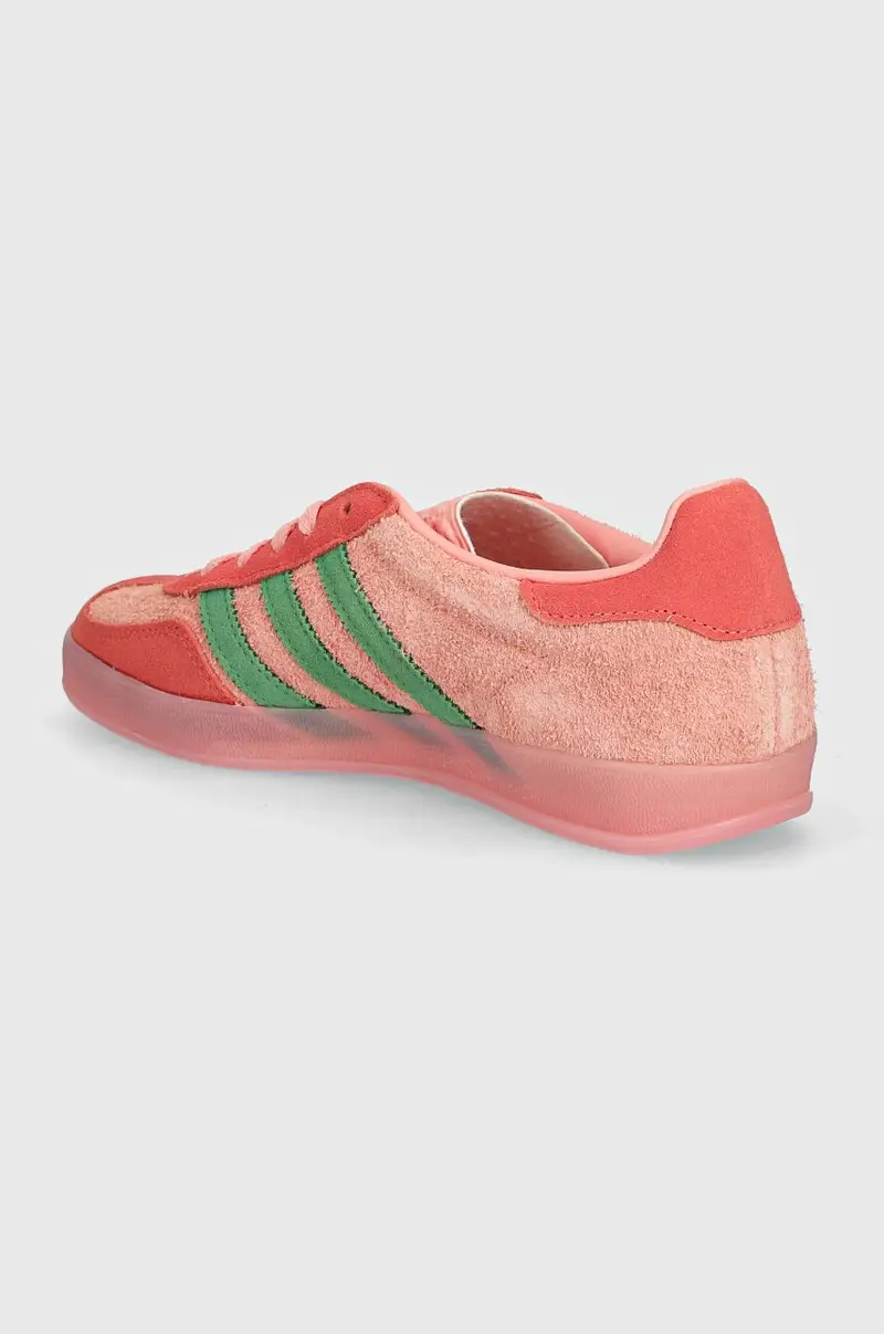 sneakers in camoscio Gazelle Indoor colore rosa IG6782 miniatura 3