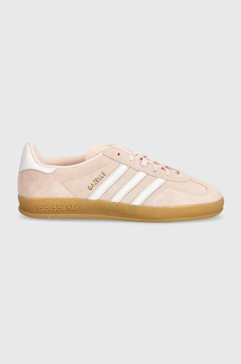sneakers in camoscio Gazelle Indoor colore rosa IH5484 miniatura 2