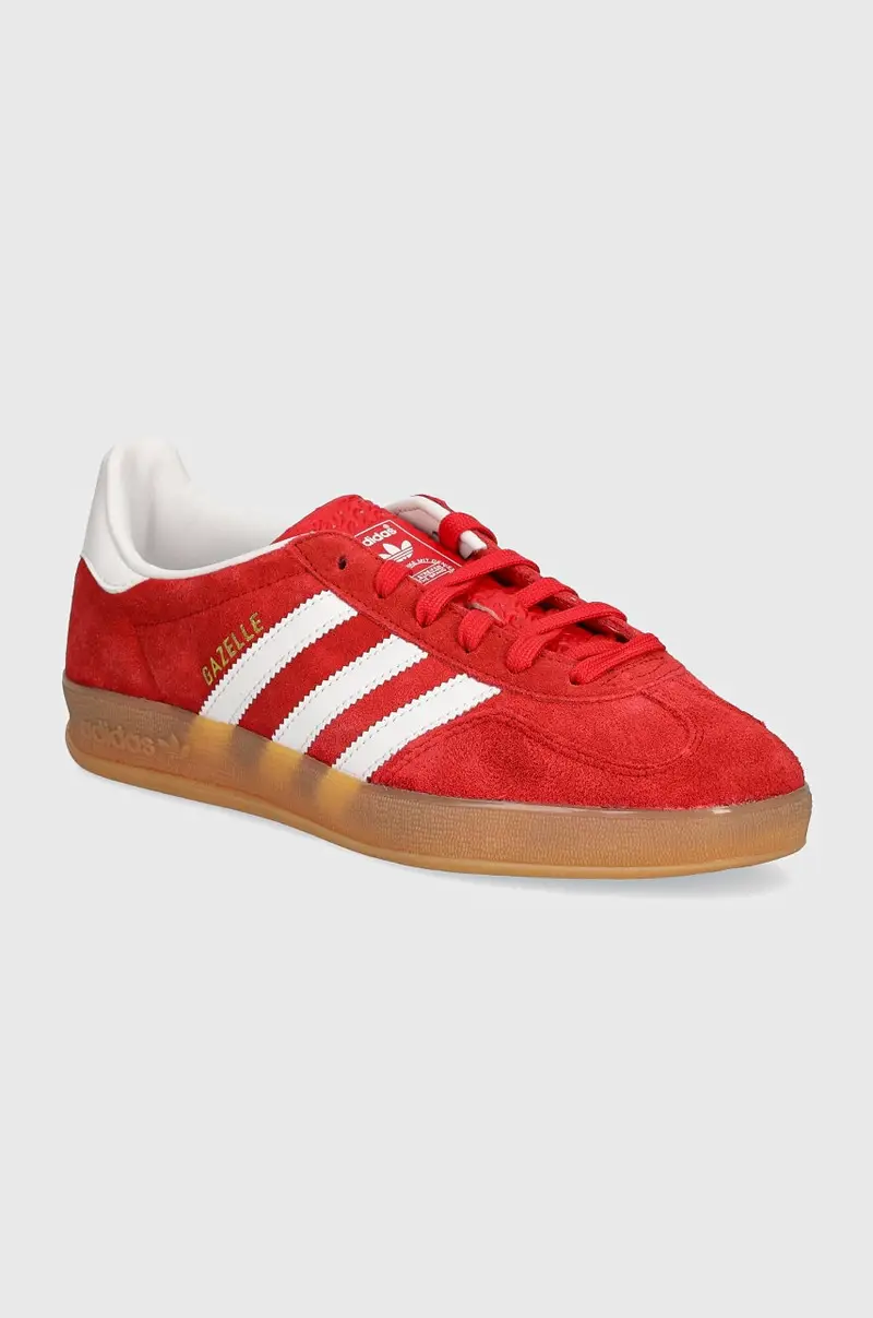 sneakers in camoscio Gazelle Indoor colore rosso JI2063
