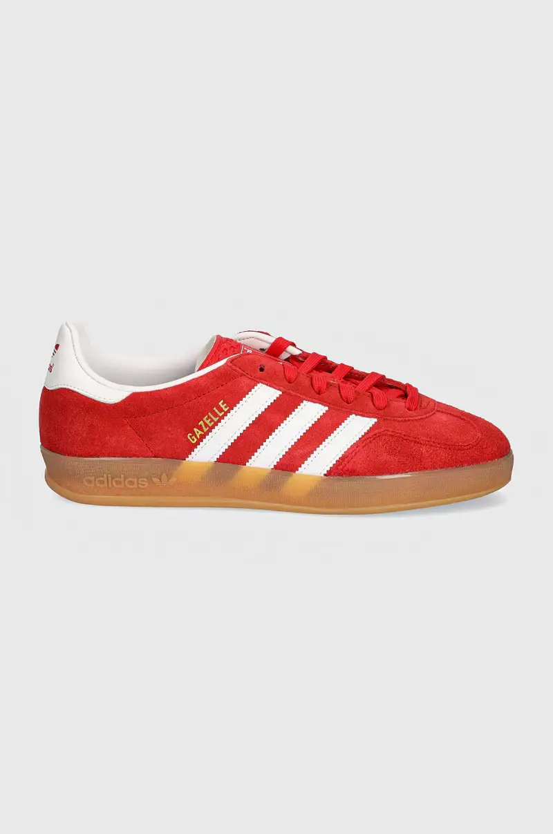 sneakers in camoscio Gazelle Indoor colore rosso JI2063 miniatura 2