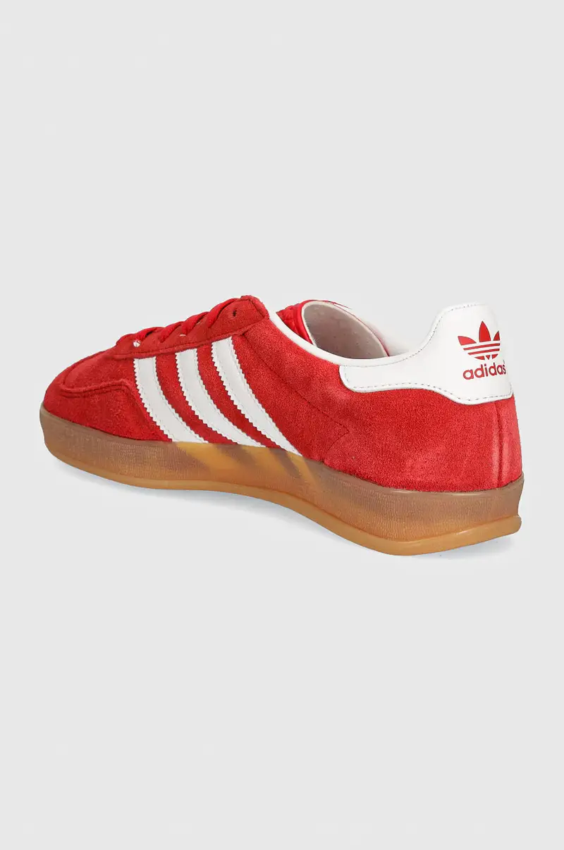 sneakers in camoscio Gazelle Indoor colore rosso JI2063 miniatura 3