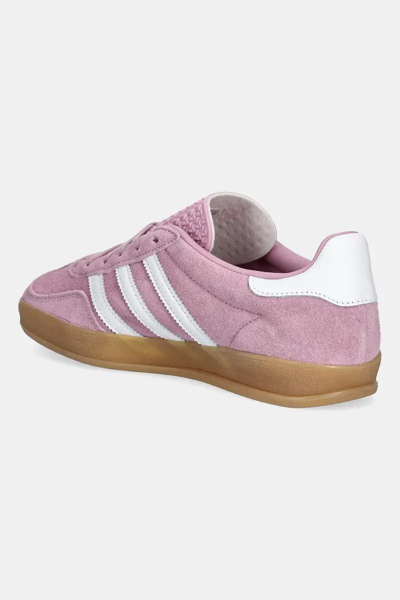 sneakers in camoscio Gazelle Indoor donna colore violetto JS1395 miniatura 3