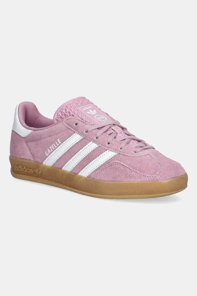 sneakers in camoscio Gazelle Indoor donna colore violetto JS1395
