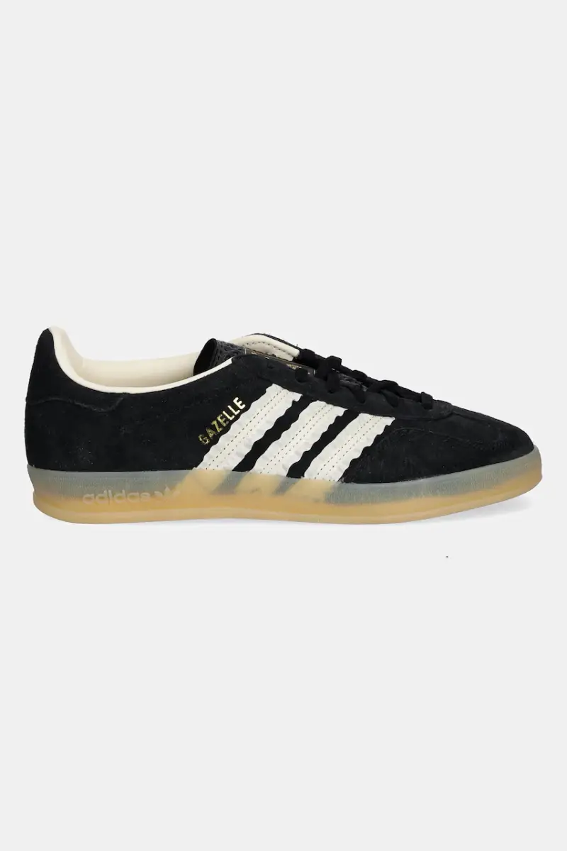 sneakers in camoscio Gazelle Indoor Nero miniatura 2