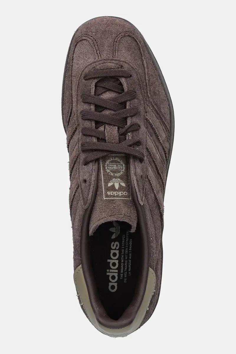 sneakers in camoscio Gazelle Indoor uomo colore marrone JQ8402 miniatura 4