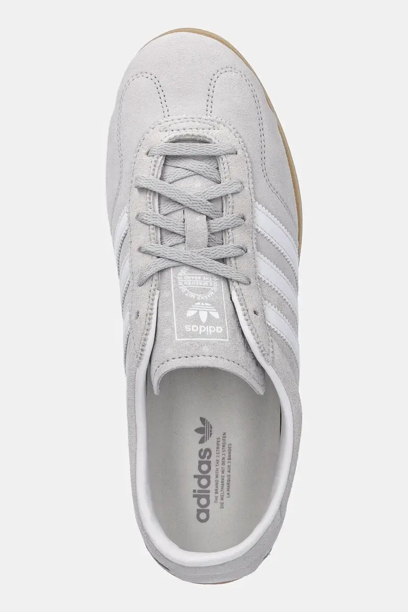 sneakers in camoscio Gazelle LO Pro W donna colore grigio JS4516 miniatura 4