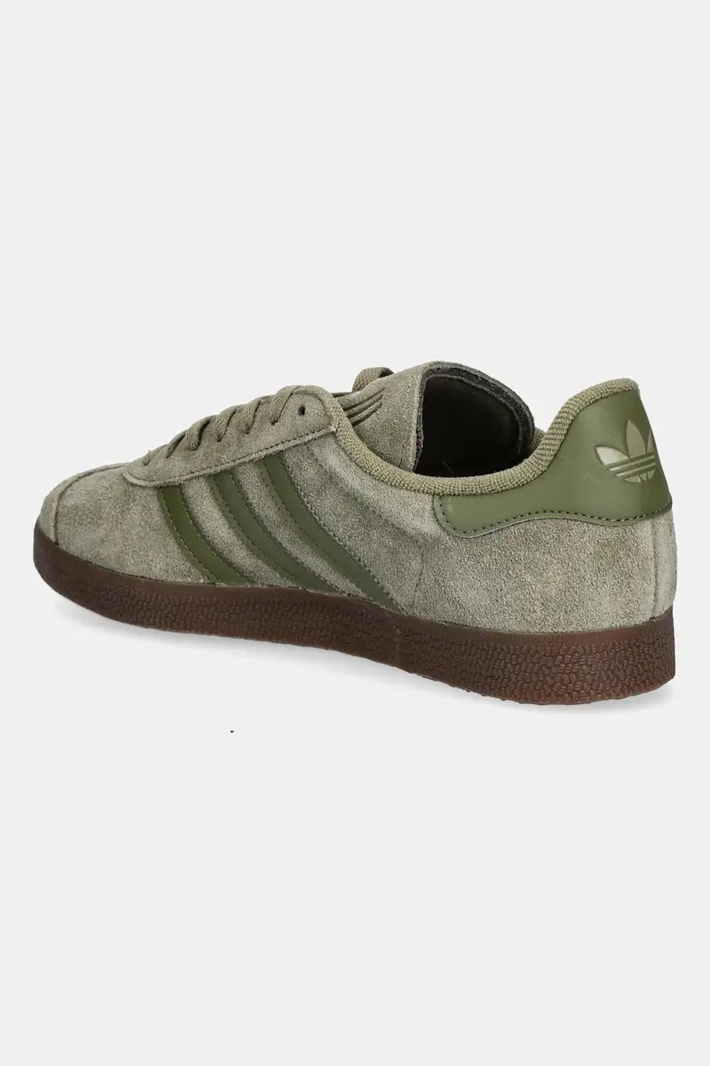 sneakers in camoscio Gazelle uomo colore verde JR6288 miniatura 3