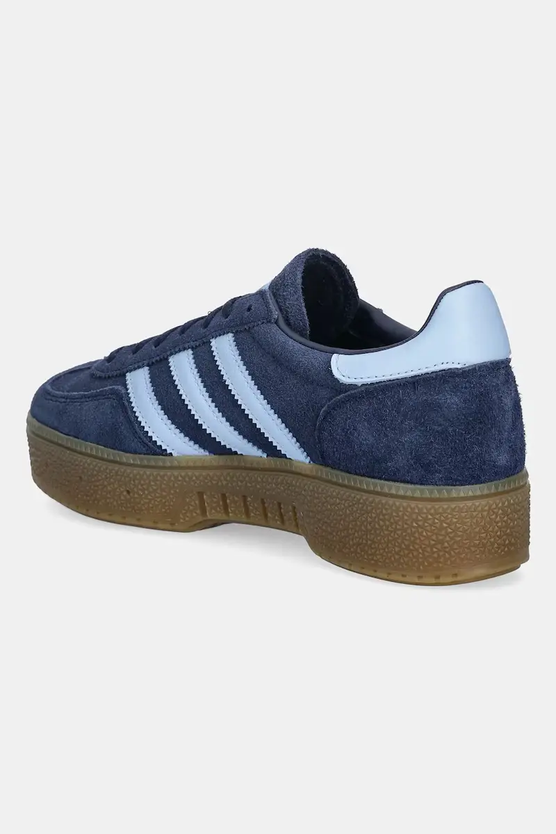 sneakers in camoscio Handball Spezial Bold donna colore blu navy IH9183 miniatura 3