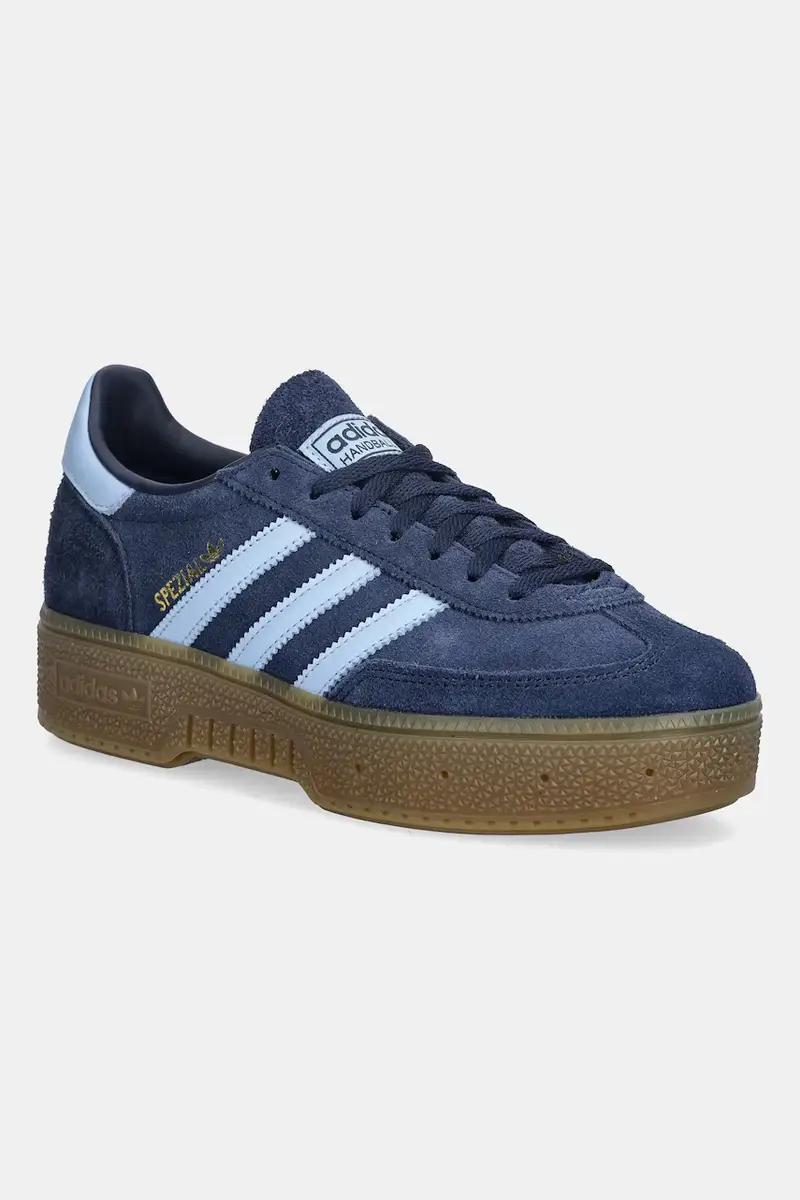 sneakers in camoscio Handball Spezial Bold donna colore blu navy IH9183