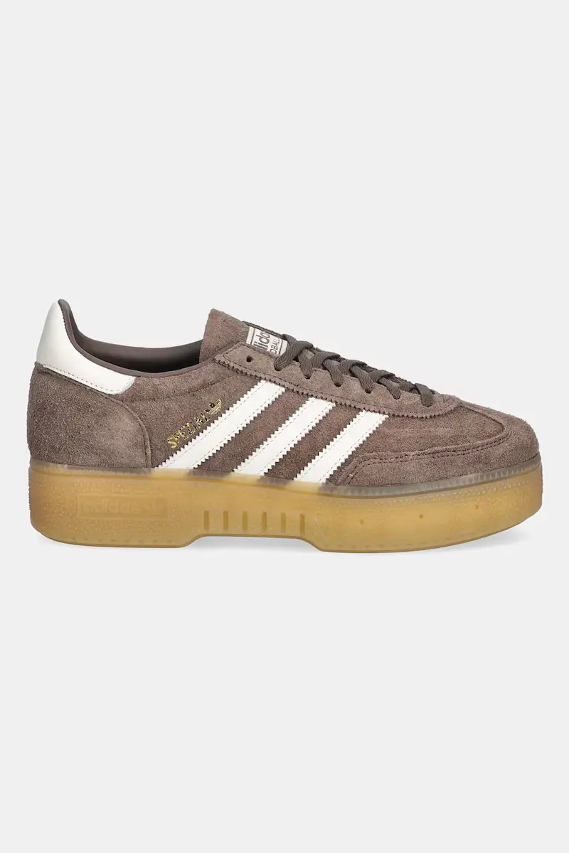 sneakers in camoscio Handball Spezial Bold donna colore marrone IH9191 miniatura 2