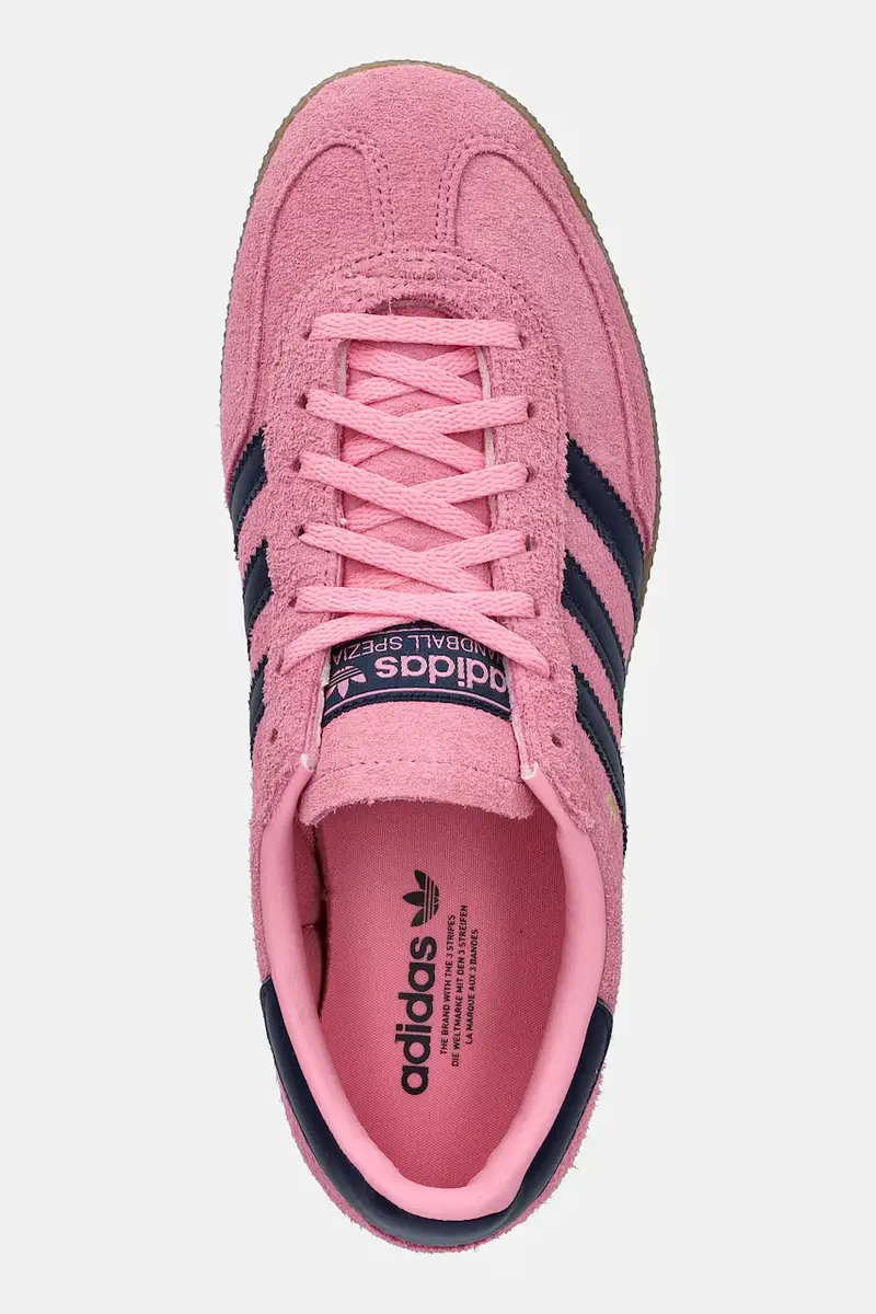 sneakers in camoscio Handball Spezial Bold donna colore rosa IH9184 miniatura 4