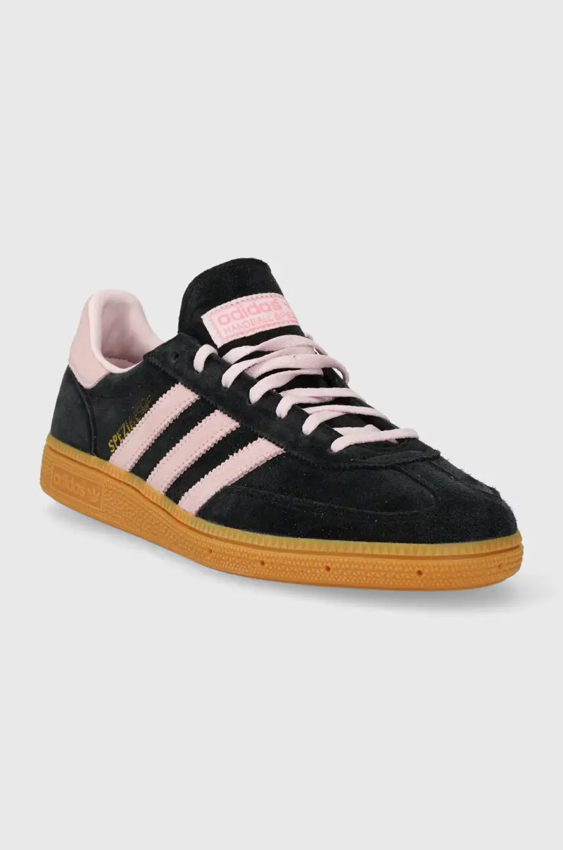 sneakers in camoscio Handball Spezial colore nero IE5897 miniatura 2