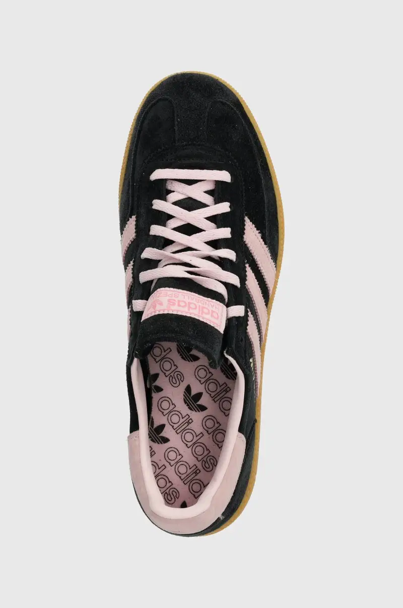 sneakers in camoscio Handball Spezial colore nero IE5897 miniatura 4