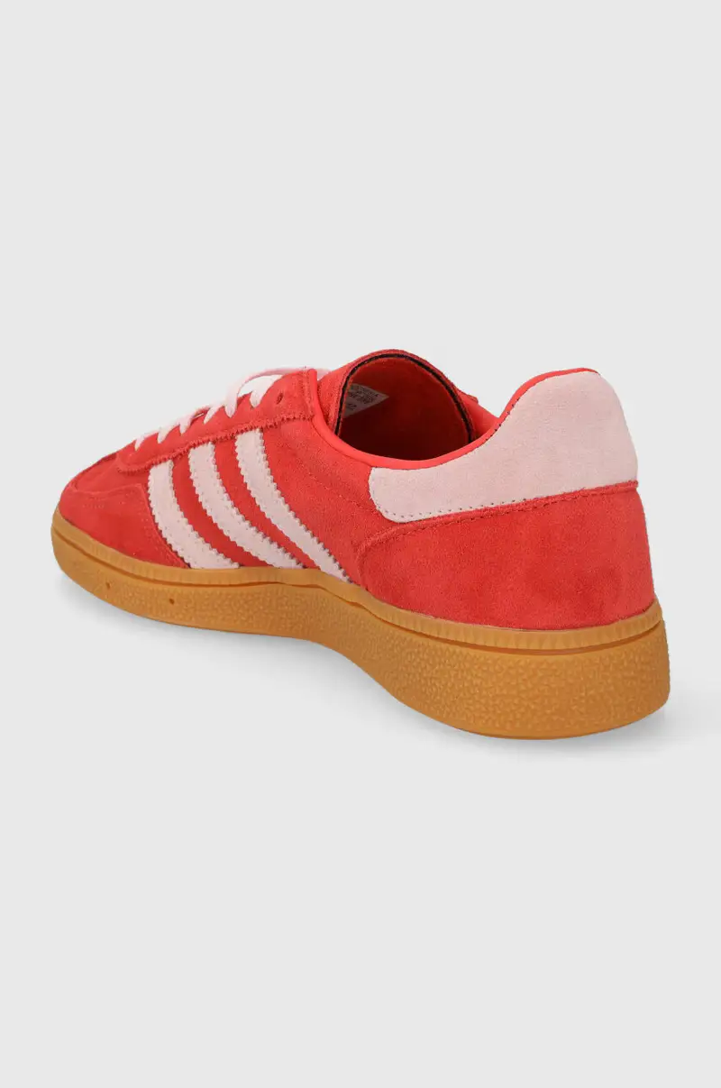 sneakers in camoscio Handball Spezial colore rosso IE5894 miniatura 3