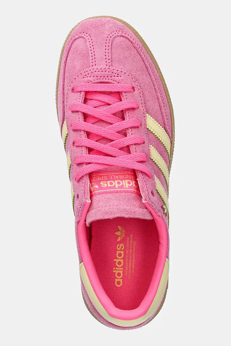 sneakers in camoscio Handball Spezial donna colore rosa IH9213 miniatura 4