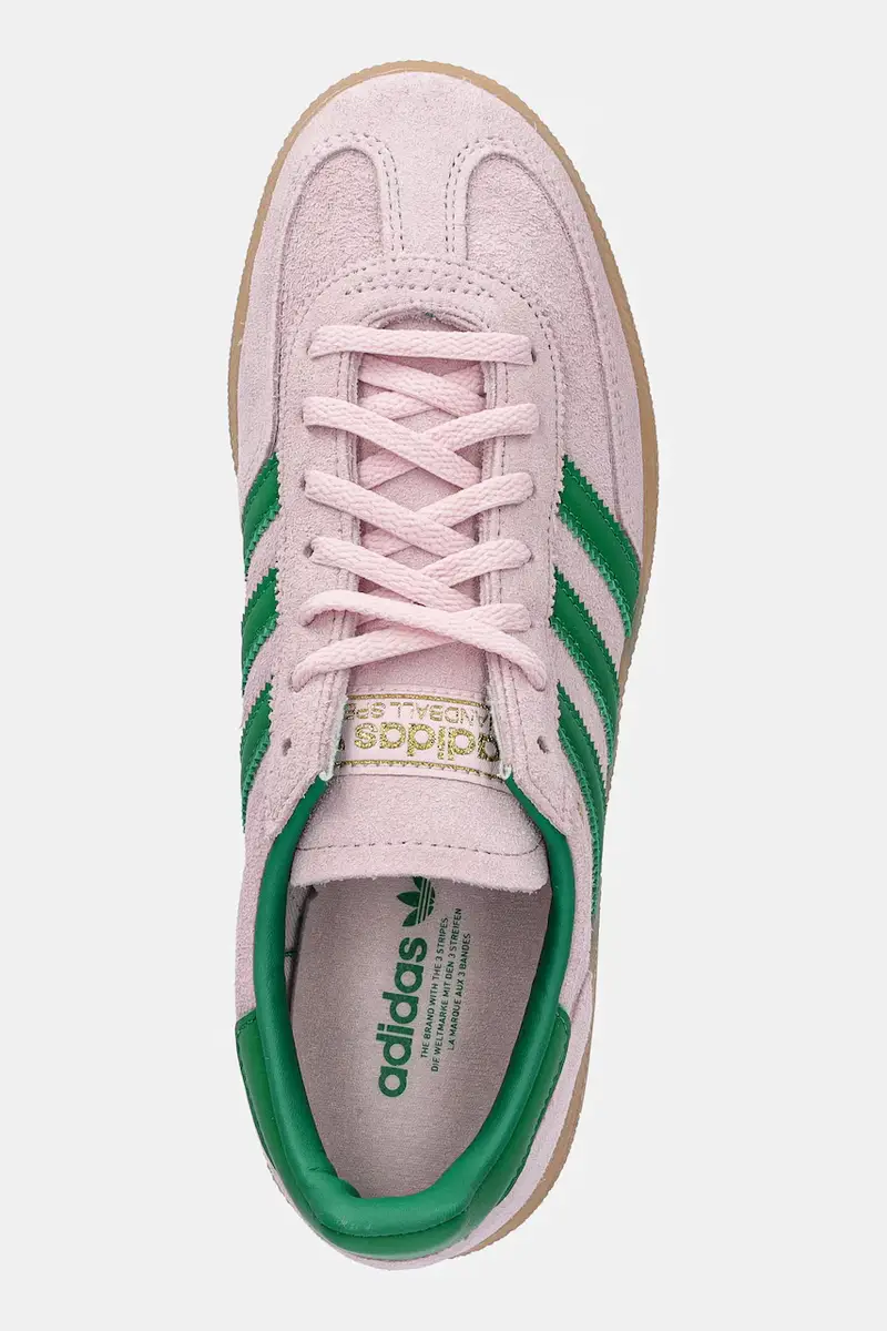 sneakers in camoscio Handball Spezial donna colore rosa JR7347 miniatura 4