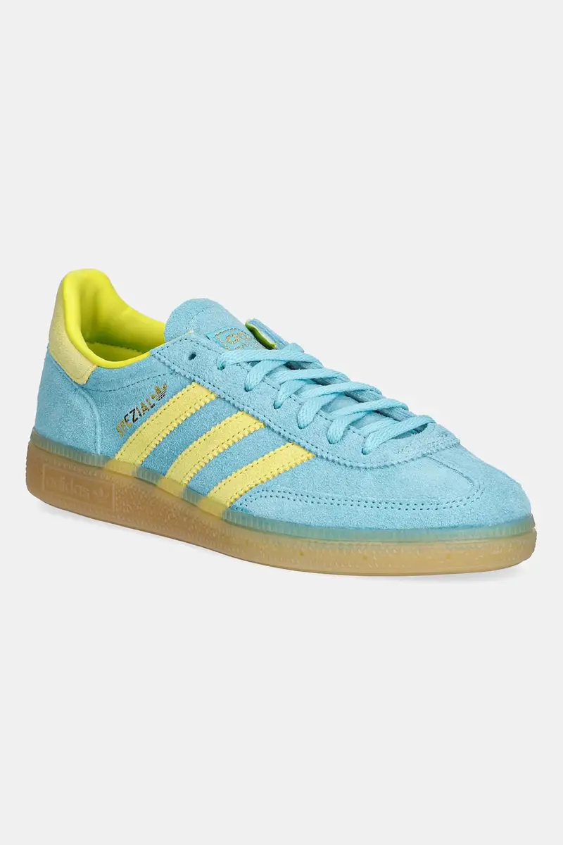 sneakers in camoscio Handball Spezial donna colore turchese JR7351